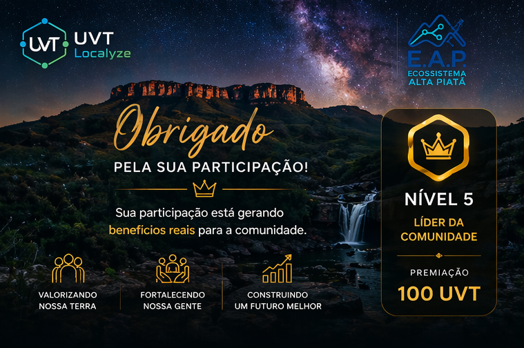 Recompensa UVT Nível 5